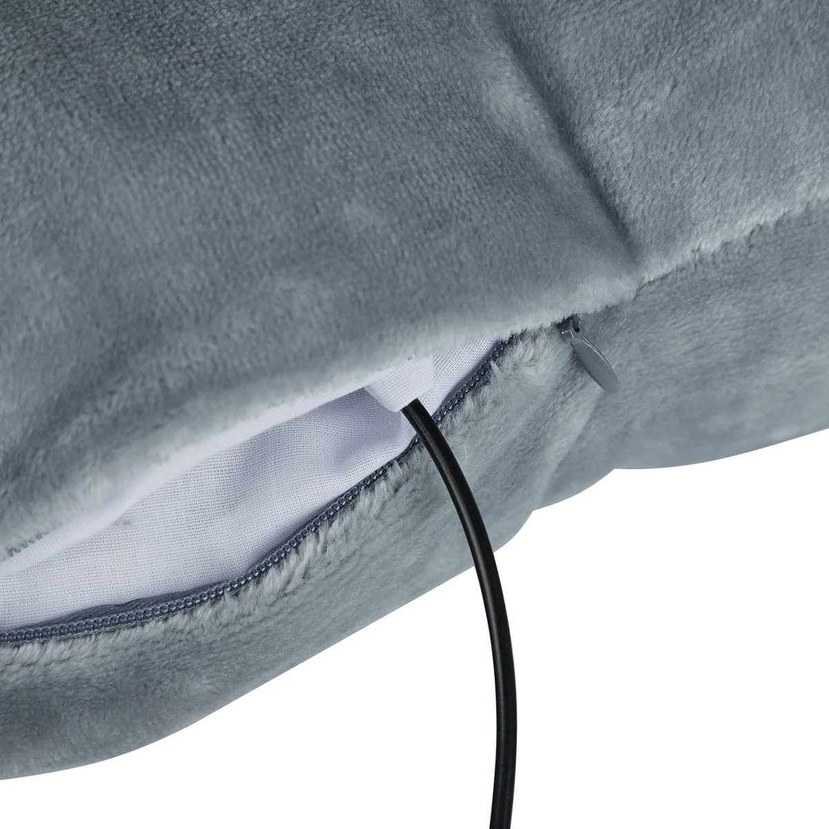 Handwarmer - USB verwarmde handwarmer - Draagbare verwarmde handschoenen - oplaadbare winterwarme handschoenen - zachte voering - elektrische handschoenen met verwarming - handwarmer voor vrouwen en mannen - grijs — cadeau in Gadgets - foto 2