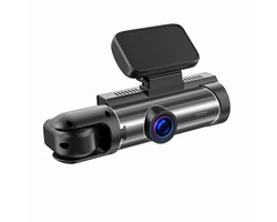 Dashcam voor auto - Inclusief WIFI & APP - Dubbele lens rijrecorder - Bewegingsdetectie en parkeermodus - G-sensor - Full HD - 170° groothoeklens - Loop-opname -met SD-kaart 32 GB