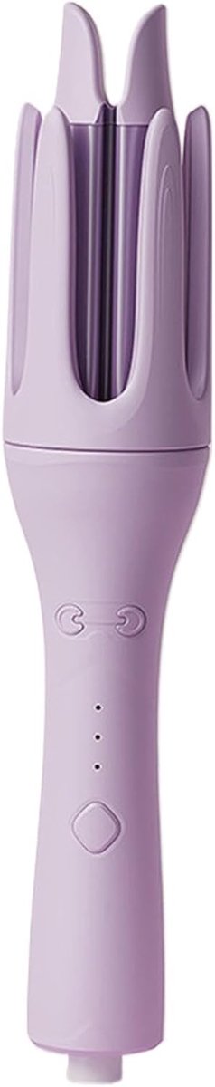Haarkruller Automatisch Roterend,Krultang Automatische Haarkruller,32 mm negatieve ionen krultang automatisch | Roterende krultang met keramische coating voor haarstyling voor dames en meisjes