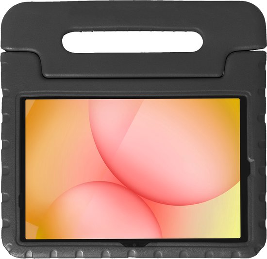 Hoesje - Geschikt voor Samsung Galaxy Tab A11 Plus - Kinderhoes Shockproof Bumper - Kidsproof Case - Tablet Hoes - Kinder Hoes Cover - Zwart