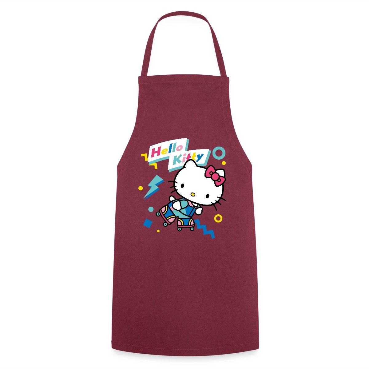 Hello Kitty Jaren 90 Stijlen Met Rolschaatsen Keukenschort