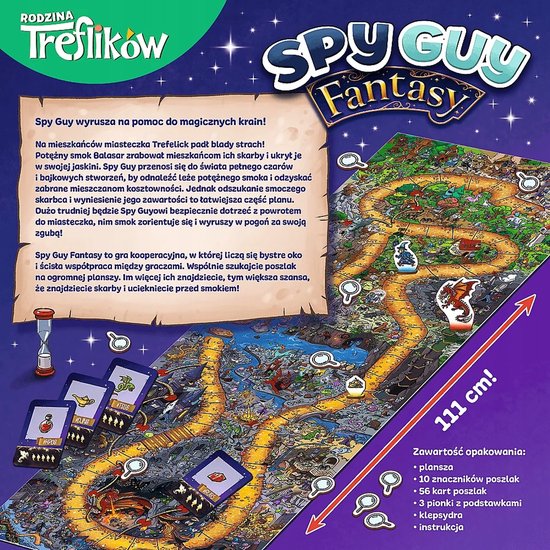 Trefl Spy Guy Fantasy - Bordspel - Coöperatief - Zoekspel - Vanaf 5 Jaar van Merkloos — afbeelding 4
