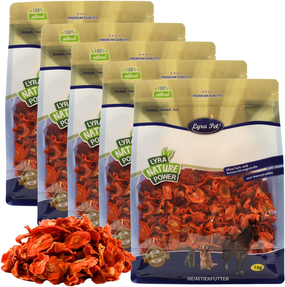 5 kg Lyra Pet® Gedroogde wortelen