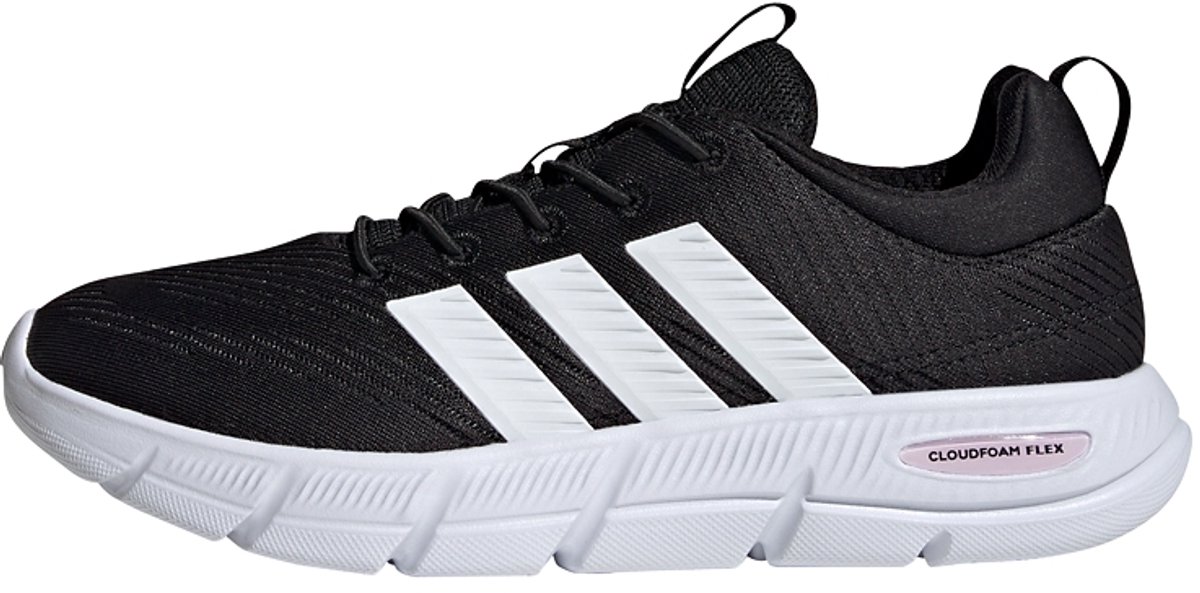 Adidas Sportswear Cloudfoam Flex Elastic Laces Schoenen Dames Zwart