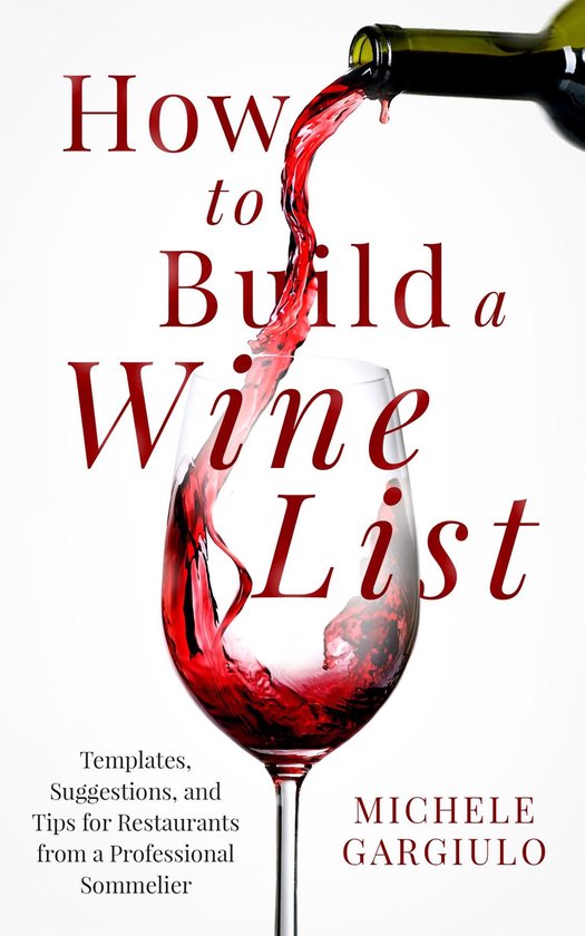 How to Build a Wine List - cover
