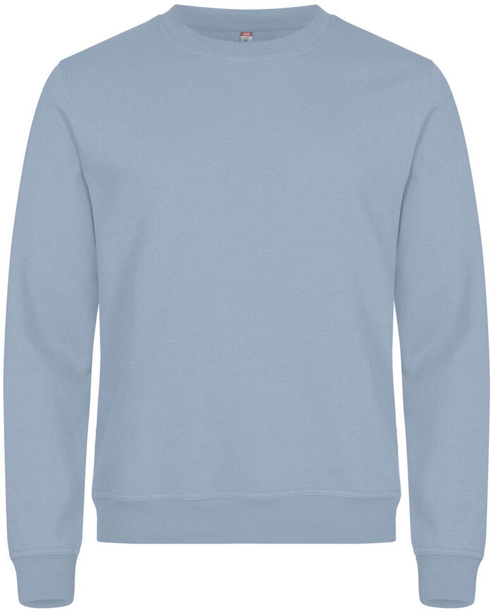 Clique Miami Roundneck 0201030 - Zachtblauw - 4XL