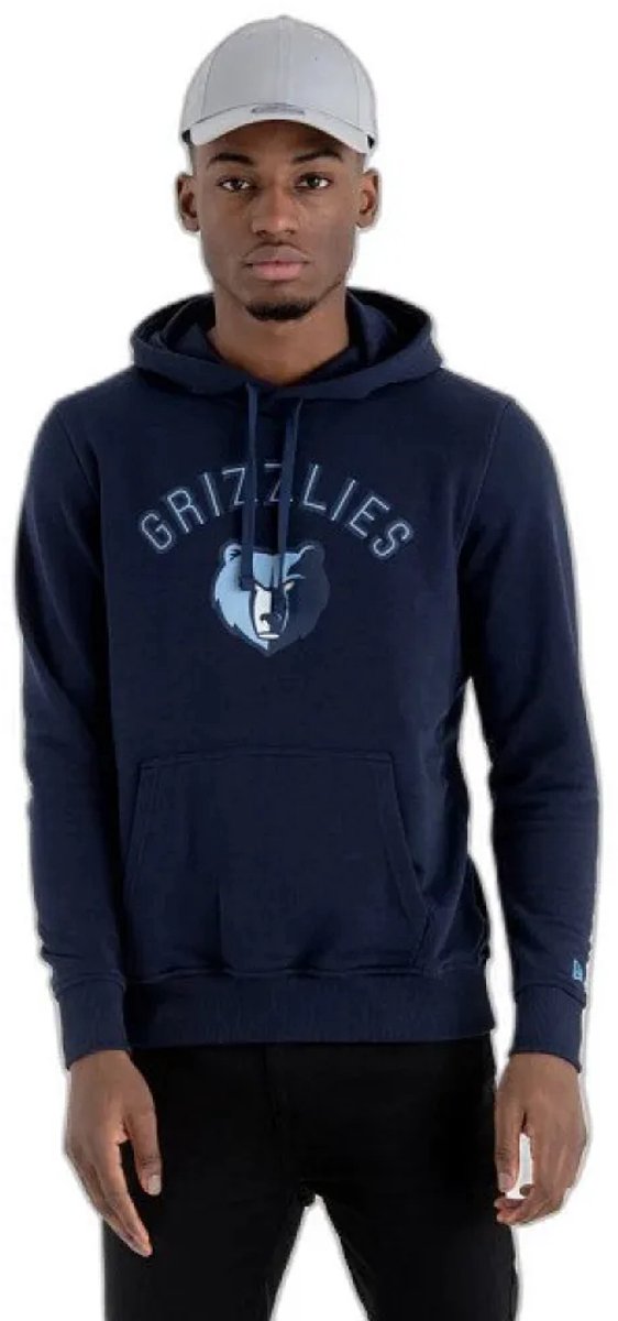 New Era Nba Regular Memphis Grizzlies Hoodie S Man Blauw