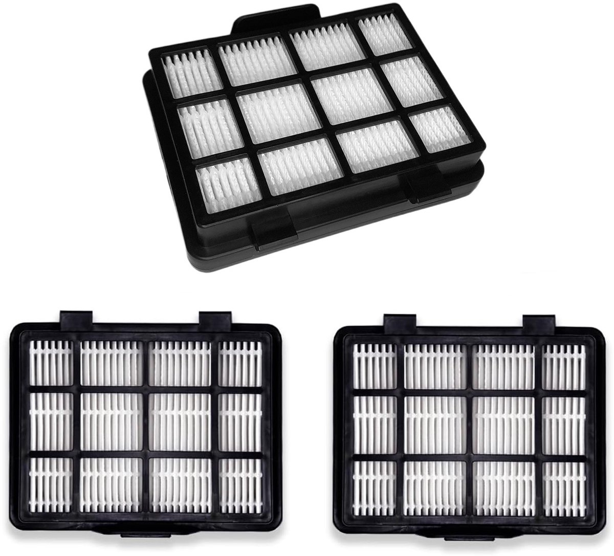 3 stuks HEPA filter - Vervangingsfilters geschikt voor Eureka NEN180 NEN186BL stofzuiger zonder stofzak