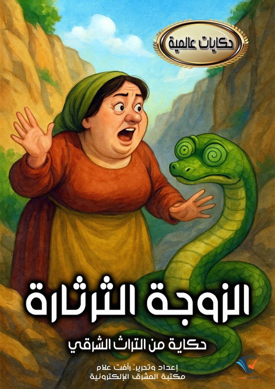 الزوجة الثرثارة - cover