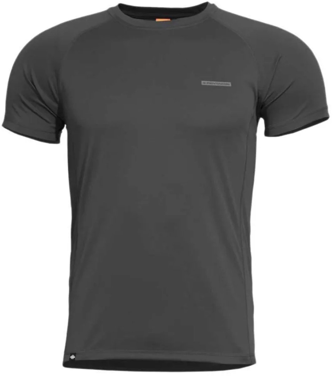 Pentagon Quick Dry Bodyshock T-shirt Met Korte Mouwen Zwart L Man