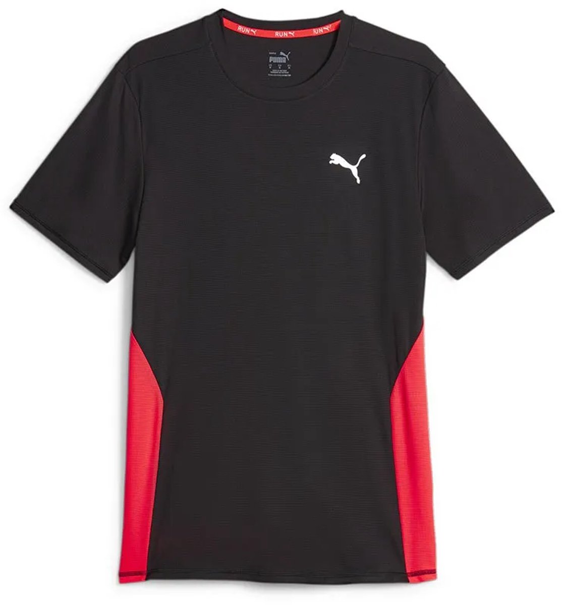 Puma Run Favorite T-shirt Met Korte Mouwen M Zwart