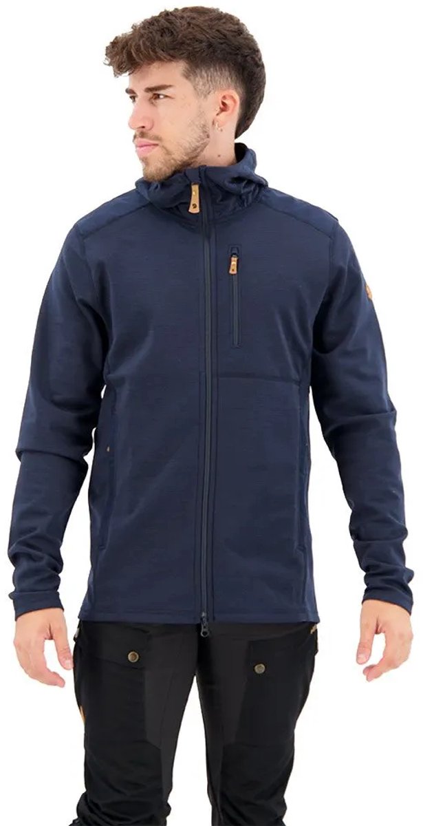 Fjällräven Keb Fleece Met Volledige Rits Man Blauw