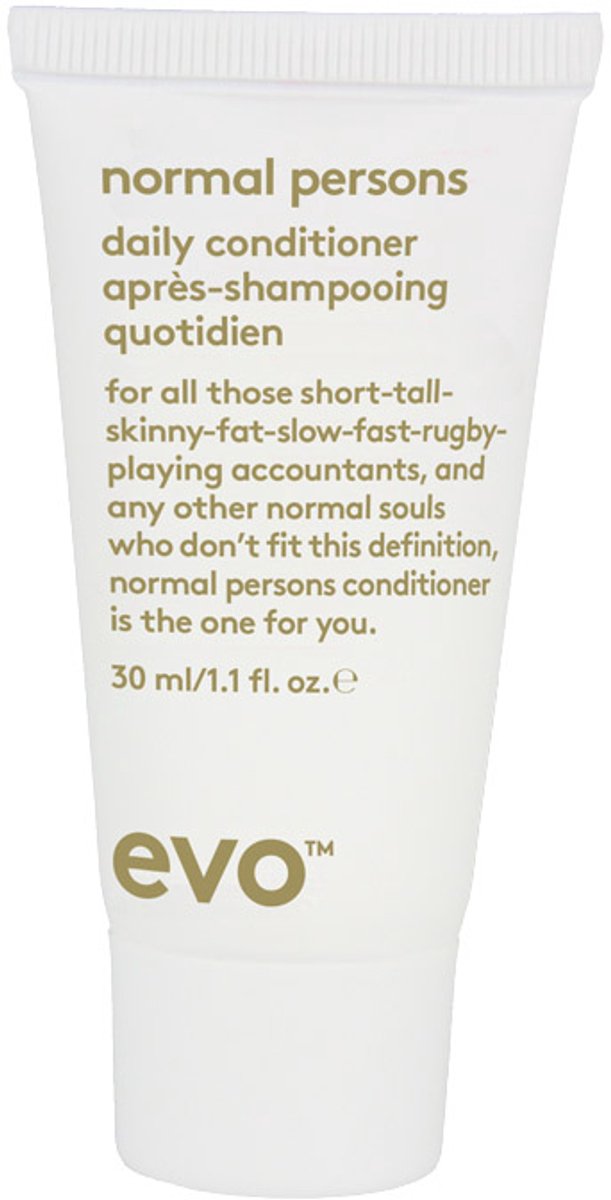 Evo Normal Persons Daily Conditioner 30ml - Conditioner voor ieder haartype