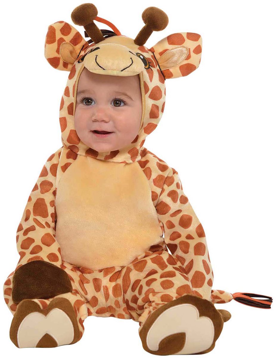 Amscan Kostuum Giraffe Polyester Bruin 1-2 Jaar