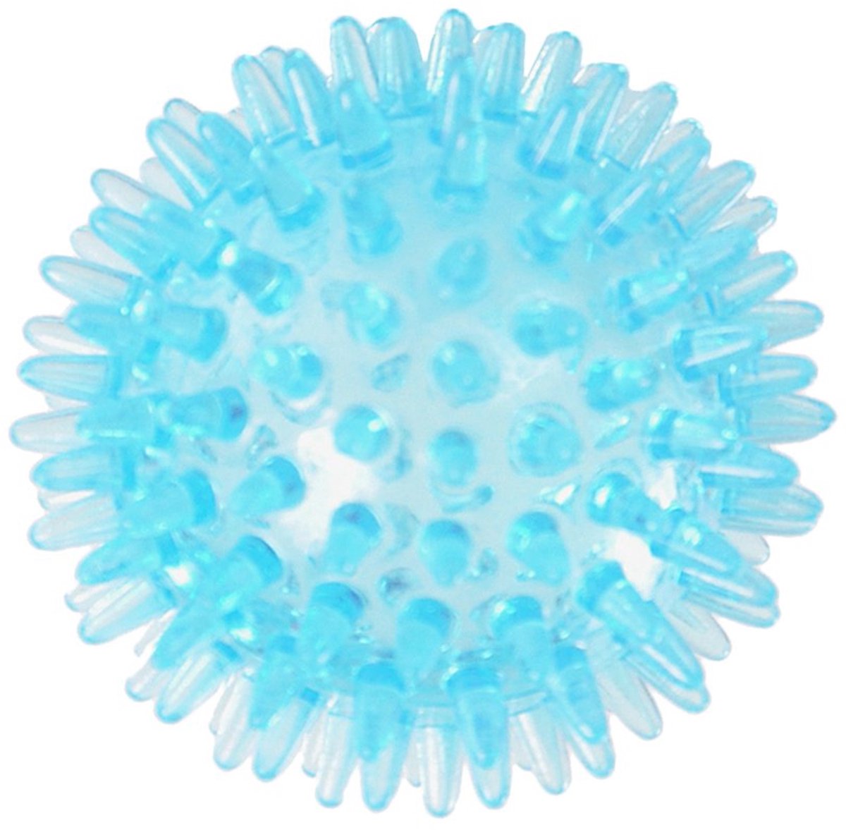 IMPERATORIS® Massage Ball - Trigger Point Ball - Spiky Ball for Foot Massage and Back - Physiotherapy and Recovery - Siliconen - 7 cm - Blauw