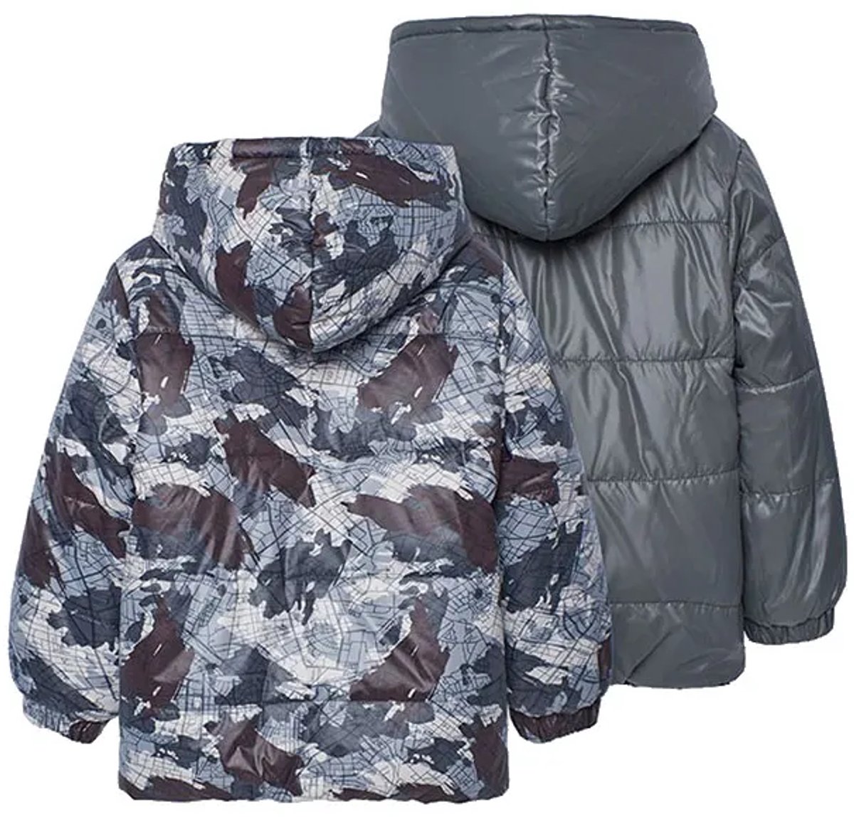 Boboli Technical Parka Blauw,Grijs 14 Years Kinderen