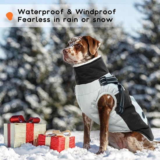 Lelepet Hondenjas, warme winterjas voor honden Lelepet Hondenjas, warme winterjas voor honden