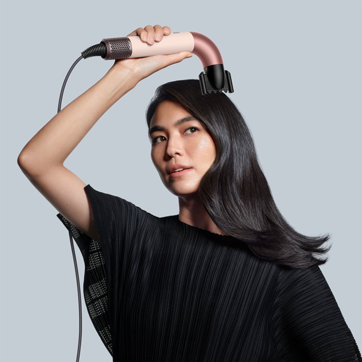 Dyson Supersonic Föhn Curly+Coily - Red Velvet/Goud - afbeelding 2