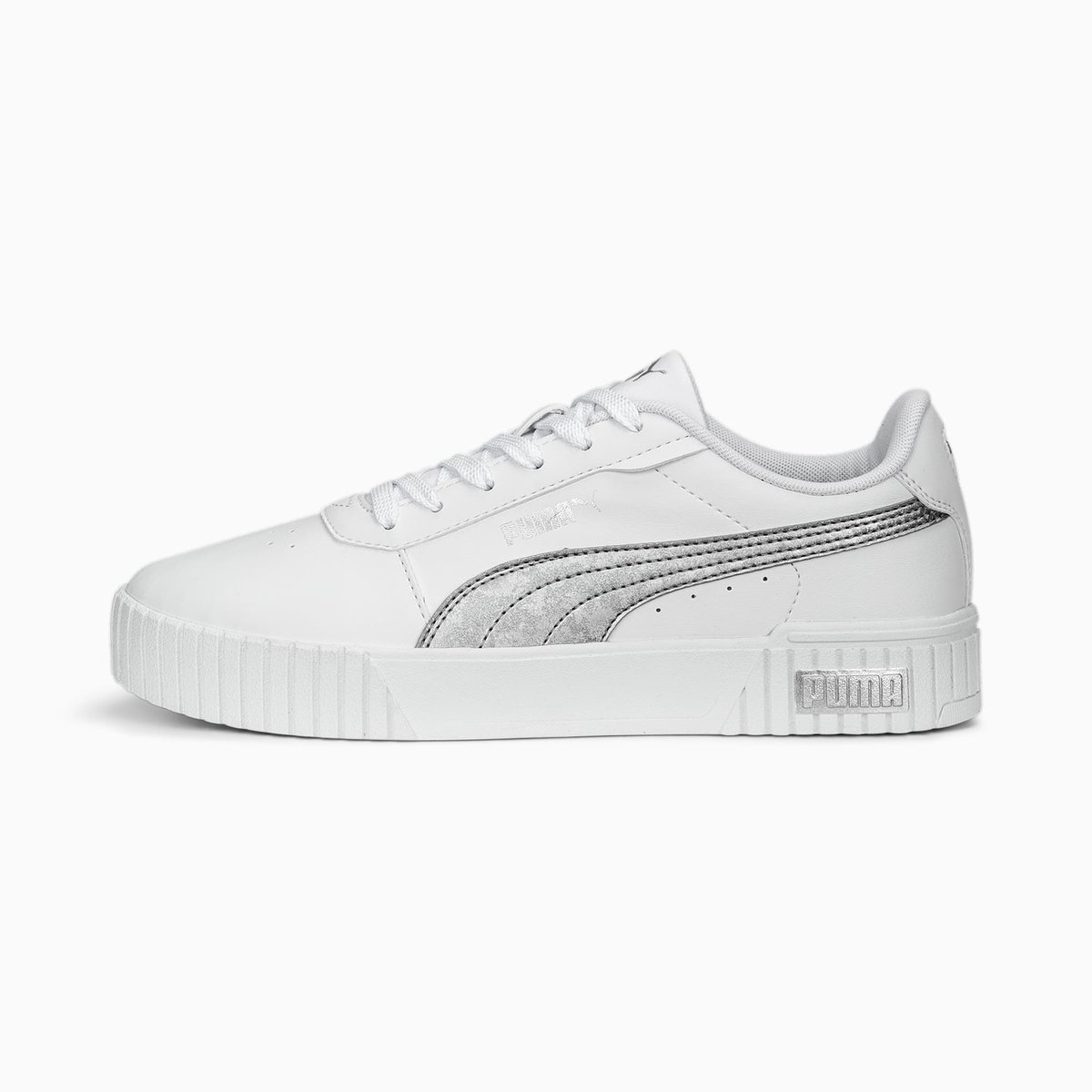 PUMA Carina 2.0 Space Met Dames Sneakers /MatteSilver Wit