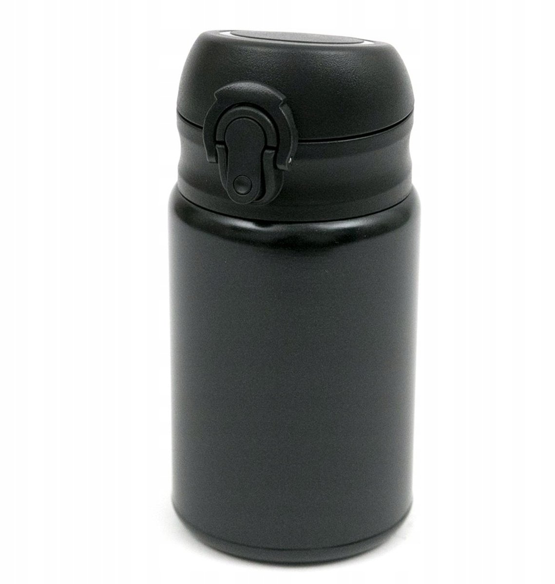 Thermosbeker Zwart 300ml Metaal Lekvrij - Ideaal voor Onderweg