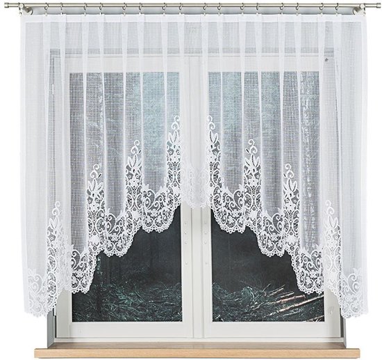 Markizeta BERENIKA - Kant-en-klare Jacquard Gordijn - Wit - 330x140 cm - Decoratief en Elegant van Markizeta — afbeelding 5