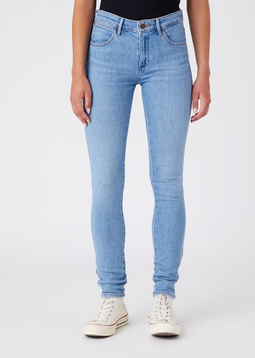 Wrangler SKINNY IN THE CLOUDS W27 X L32 Blauw