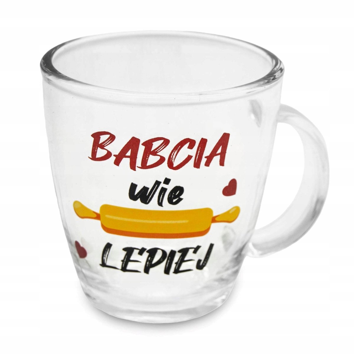 Glazen Mok 390ml - Cadeau voor Oma - "Oma Weet Beter"