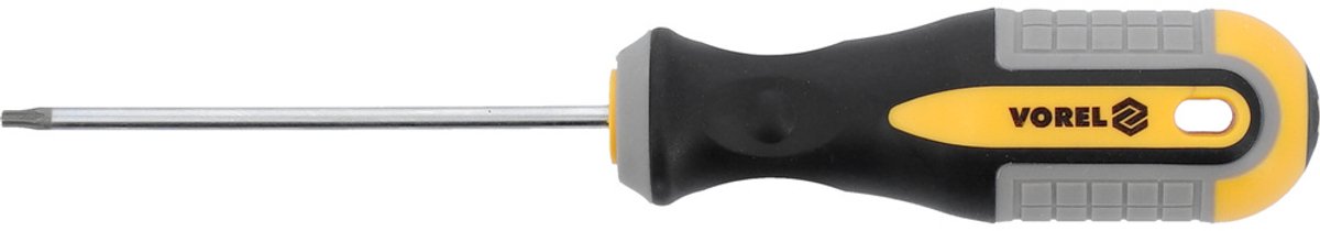 Vorel Torx Schroevendraaier T8x75mm CrV - Duurzaam en Precisie