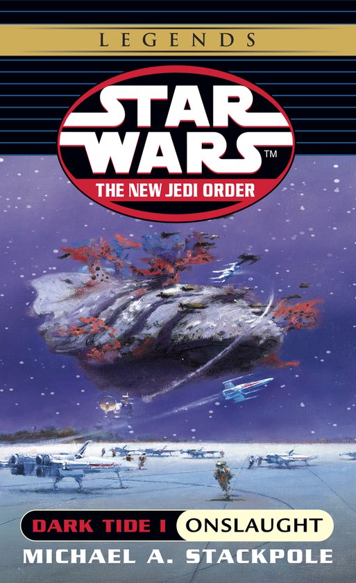 Star Wars: The New Jedi Order: Dark Tide 1: Onslaught - cover