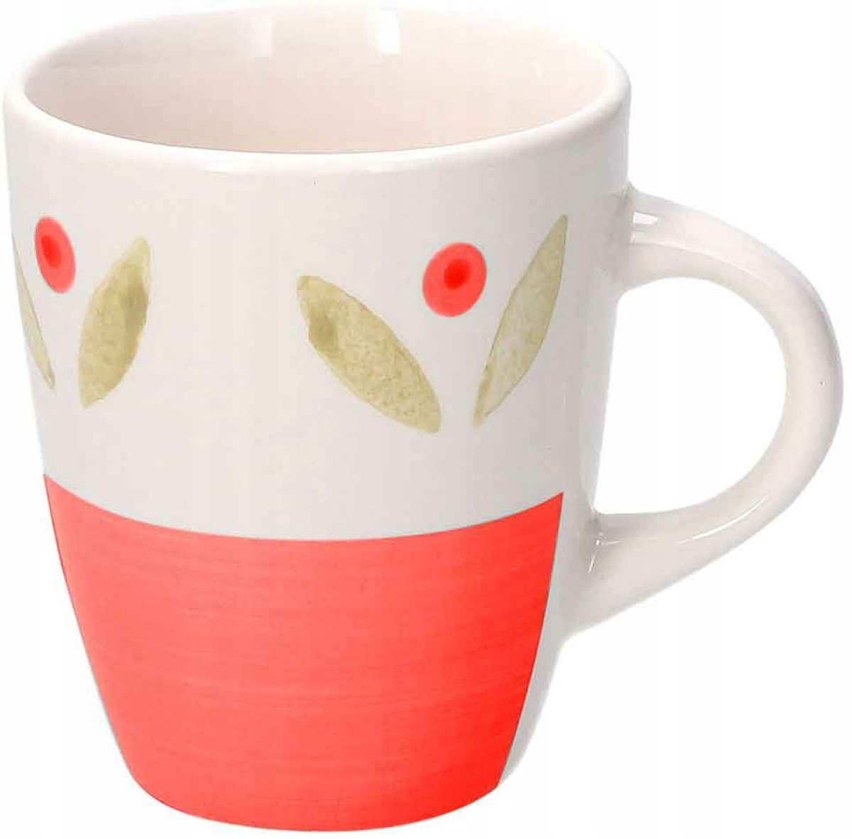 Tognana Pop Flower Daisy Mok 390 ml - Rood Keramiek