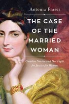 Boekomslag van 'The Case of the Married Woman' door Antonia Fraser. Vrouwenportret met tekst.