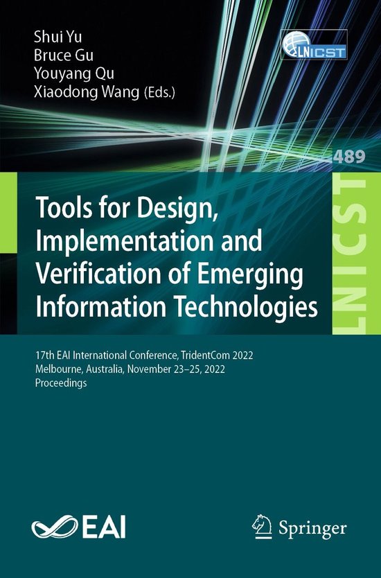 Springer Nature Proceedings Computer Science - Tools for Des ... - cover