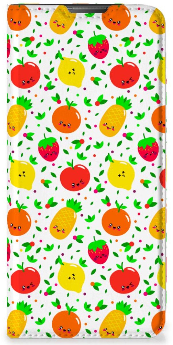 Motorola Moto E20 Flip Style Cover Fruits