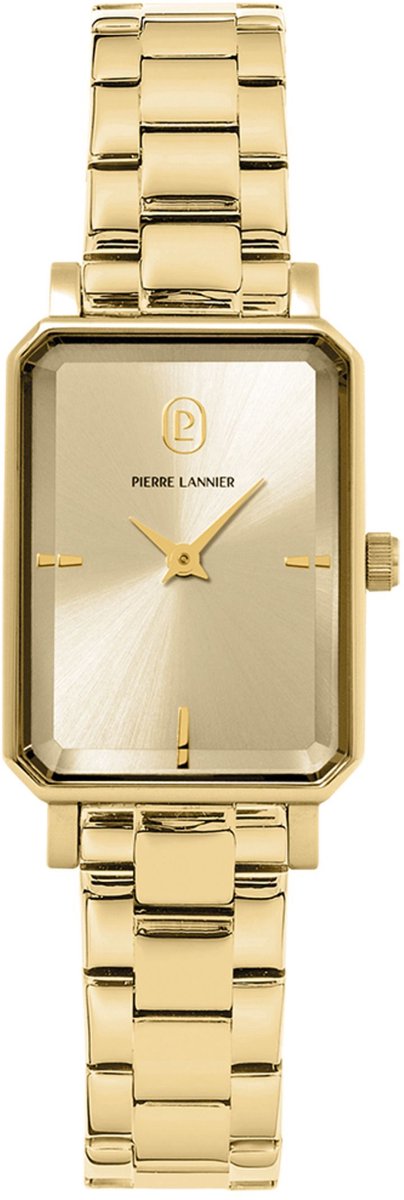 ARIANE Doré Ladies Watch Gold Dial Gold Steel Strap 12 MM