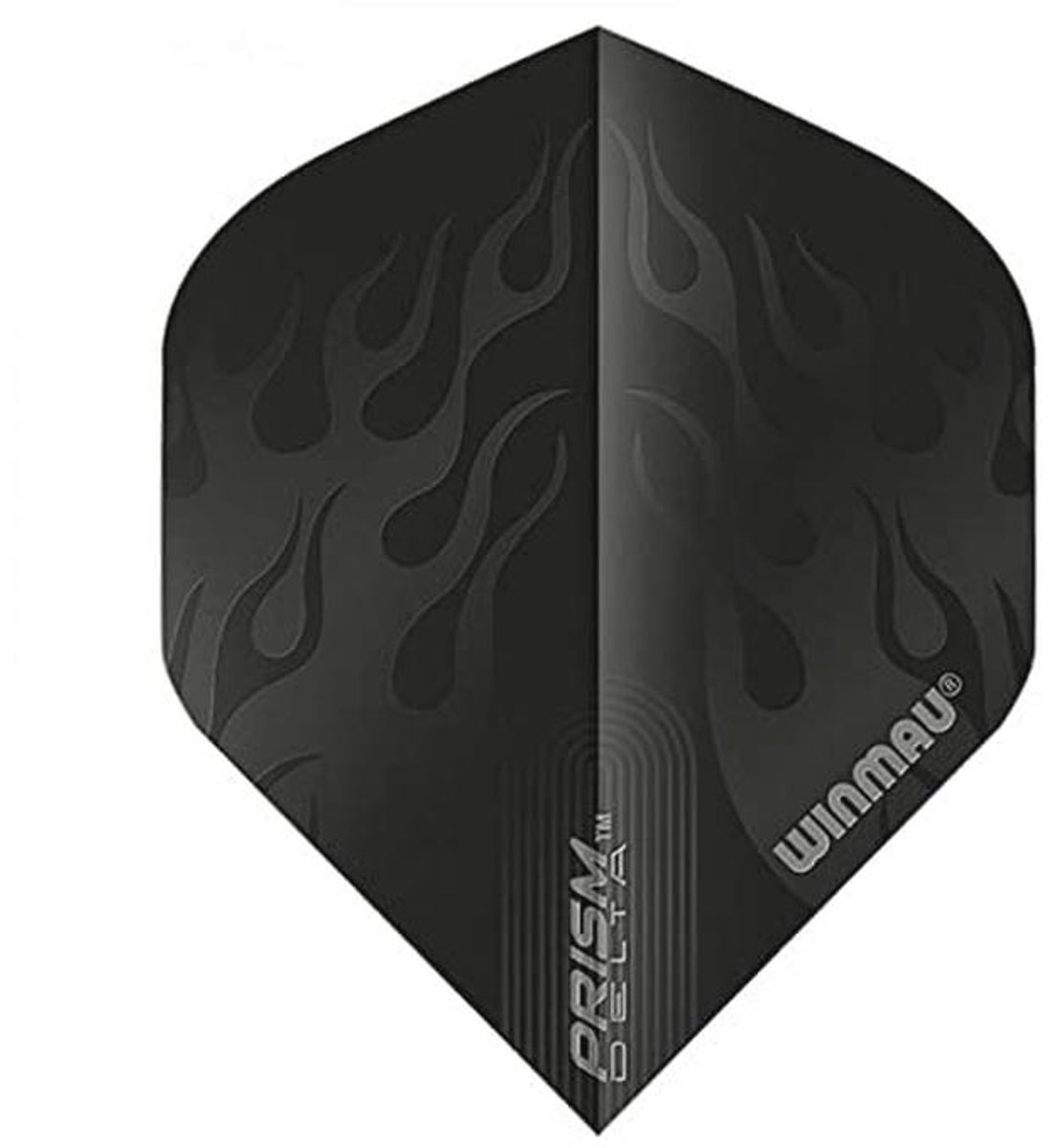 Prism Delta Zwart Extra Dikke Vluchten voor Darts - 1 set (3 vluchten)