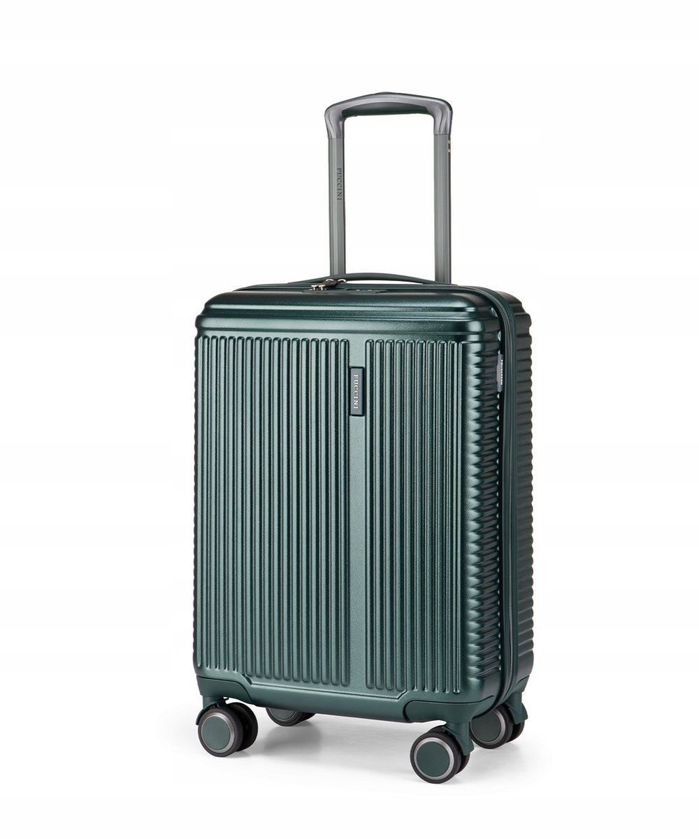 Puccini Geneva Cabinet Koffer Donkergroen PC033C-5D Policarbon