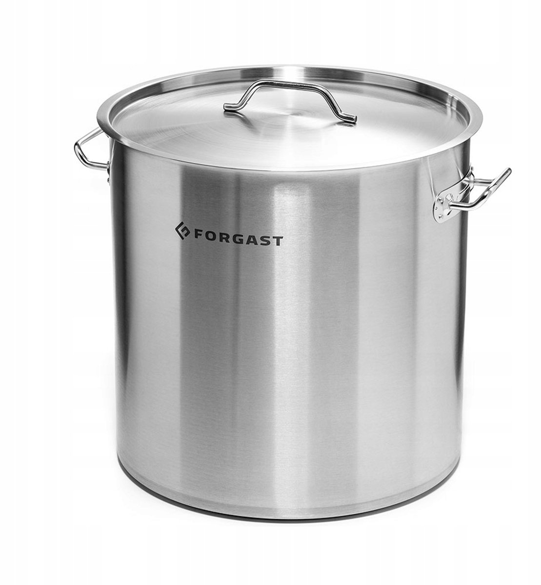 Verkoolde RVS Kookpan 9L Hoog 25x18cm met Deksel