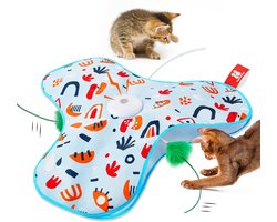 Interactief kattenspeelgoed - kattenspeelgoed - kattenspeeltjes - Katten speelgoed - Oplaadbaar kattenspeelgoed - Kunststof - Multicolor