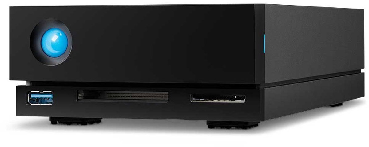 LaCie 1big Dock externe harde schijf 20 TB Zwart