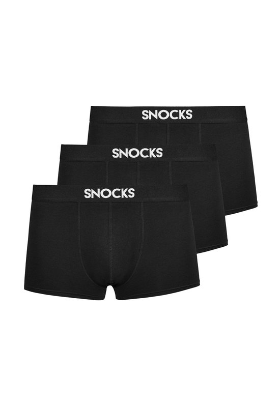 SNOCKS Short Trunks Heren - Boxershorts met Kort Pijpje - 3-Pack Ondergoed - Biologisch Katoen - Comfortabel