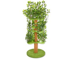 Ypet Kattenboom met bladeren - Krabpaal Voor Katten - Gro...