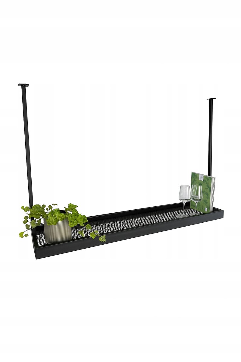 Loft Plafondrek Keuken 124cm - Industriële Wandrek