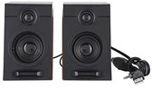 Multimedia Luidsprekersysteem met 3-Inch HiFi Luidsprekers en Heavy Bass Geluid - USB 2.0 Computerluidsprekers voor Tablet en PC