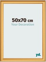 Your Decoration - Fotolijst 50x70 cm - MDF - Goud Mat - Lazio