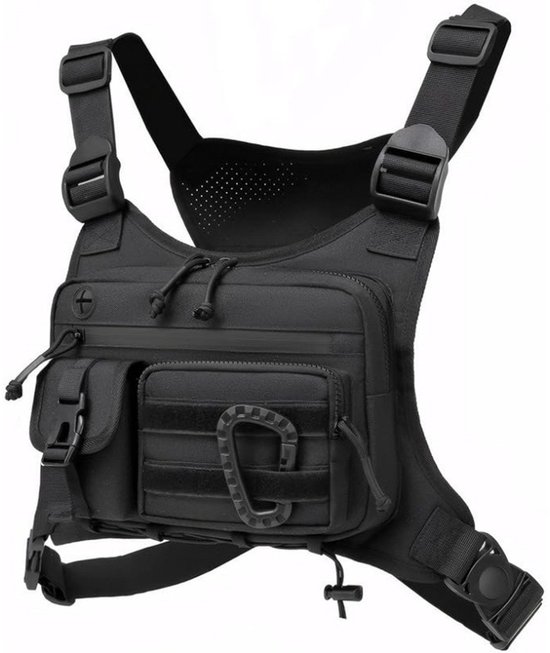 Borsttas Outdoor Vest - Multifunctionele Sport Fietsen Borst Pack