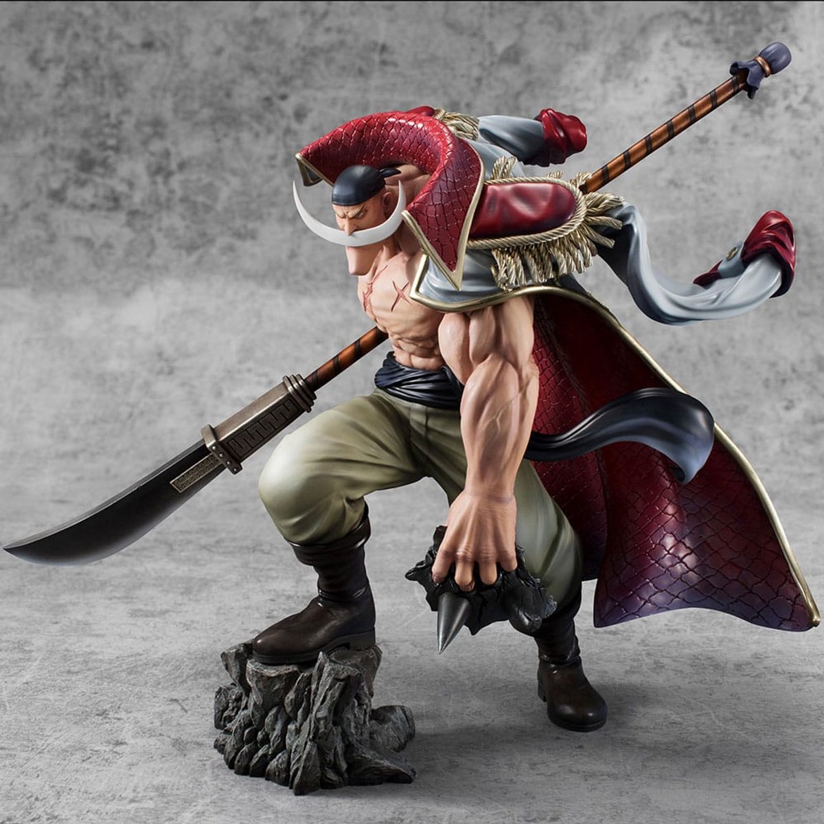 Megahouse One Piece P.O.P NEO-Maximum PVC Statue White Beard Edward Newgate Super Limited Reprint Ver. 30 cm Beeld