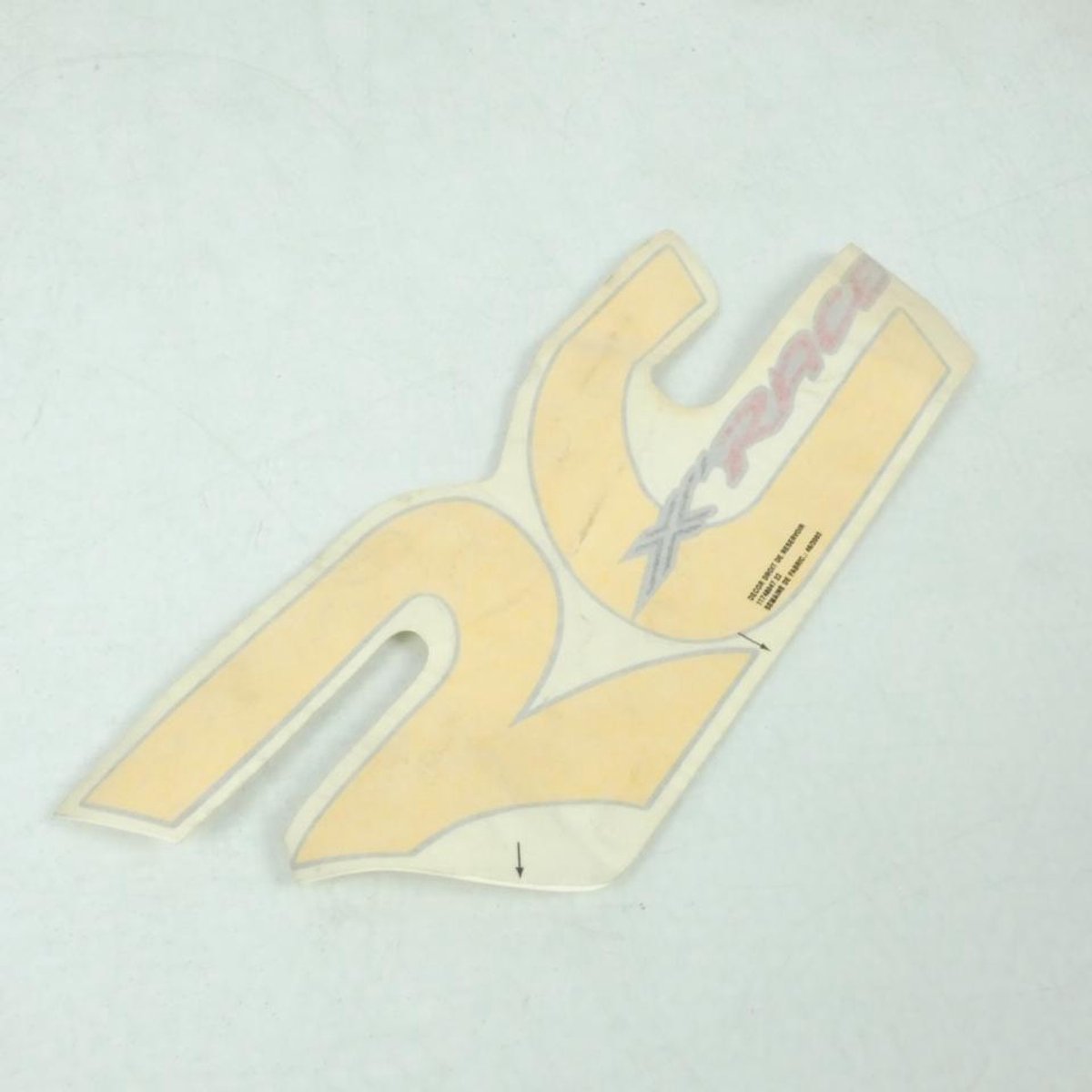 Autocollant de réservoir pour scooter Peugeot 50 RC X-Race 748048GT 103 Neuf