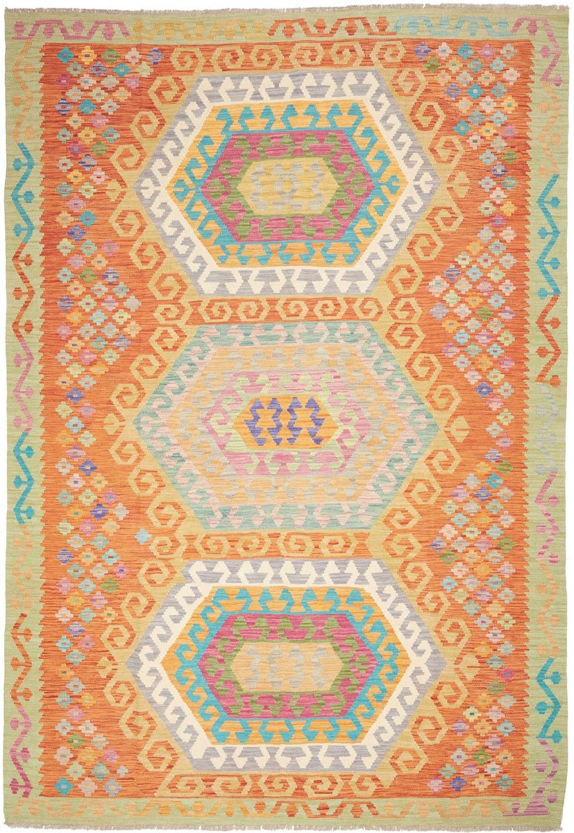 Kelim vloerkleed 207 x 300 cm