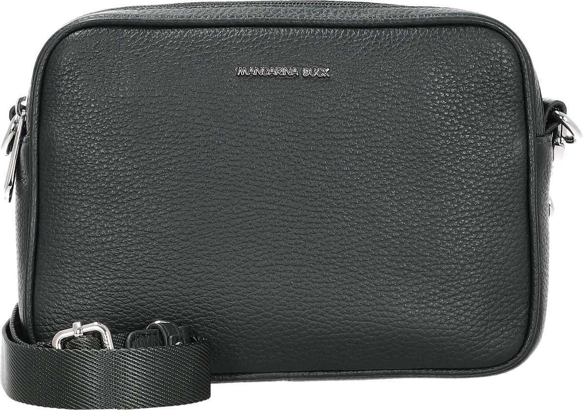 Mandarina Duck Mellow Leather Camera Bag - Cameratas 23 cm (scarab)