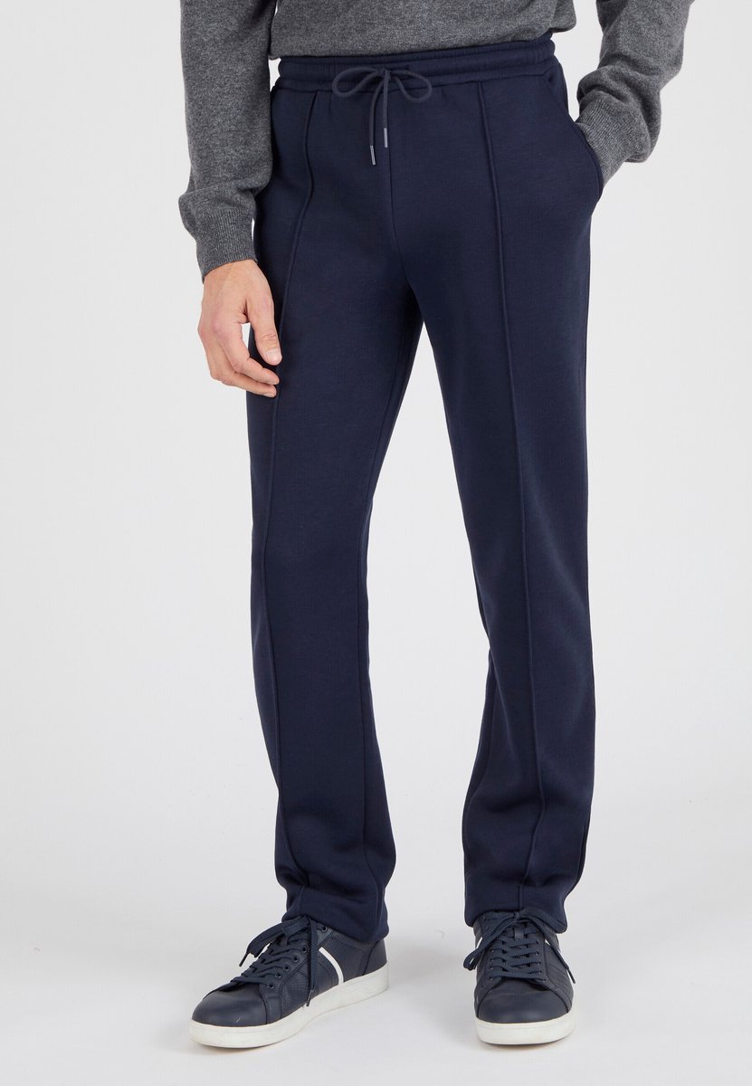 Damart - Fleece jogginbroek - Heren - Blauw - L